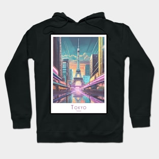 Tokyo Twilight Elegance Hoodie